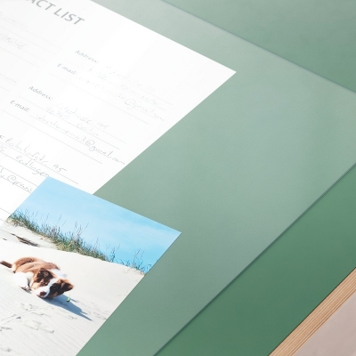 Mapa birou transparenta pvc, 70 x 36 cm, Leitz